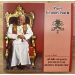 Münzsatz "Vatikan" Papst Joh.Paul II. 2005, 5x 1 Lira, CuNi