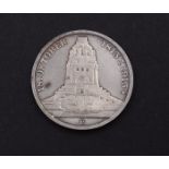 Drei Mark 1913 18.Oktober 1813-1913 E, 16,58g., D. 32,9mm