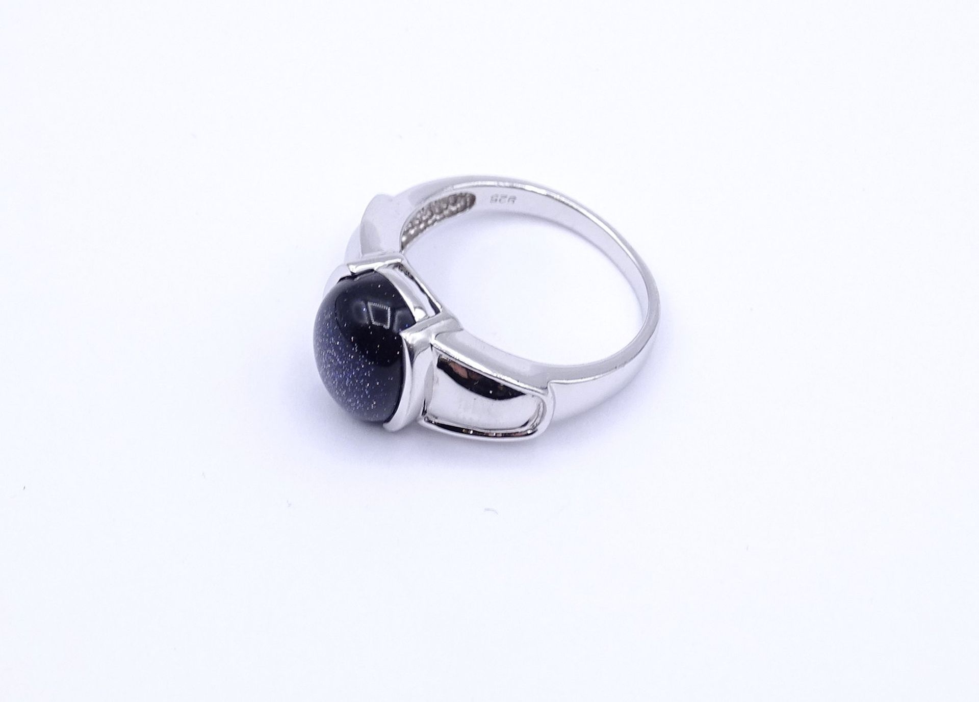 Blaufluss Silber Ring 0.925, 5,0g., RG 60 - Bild 3 aus 4