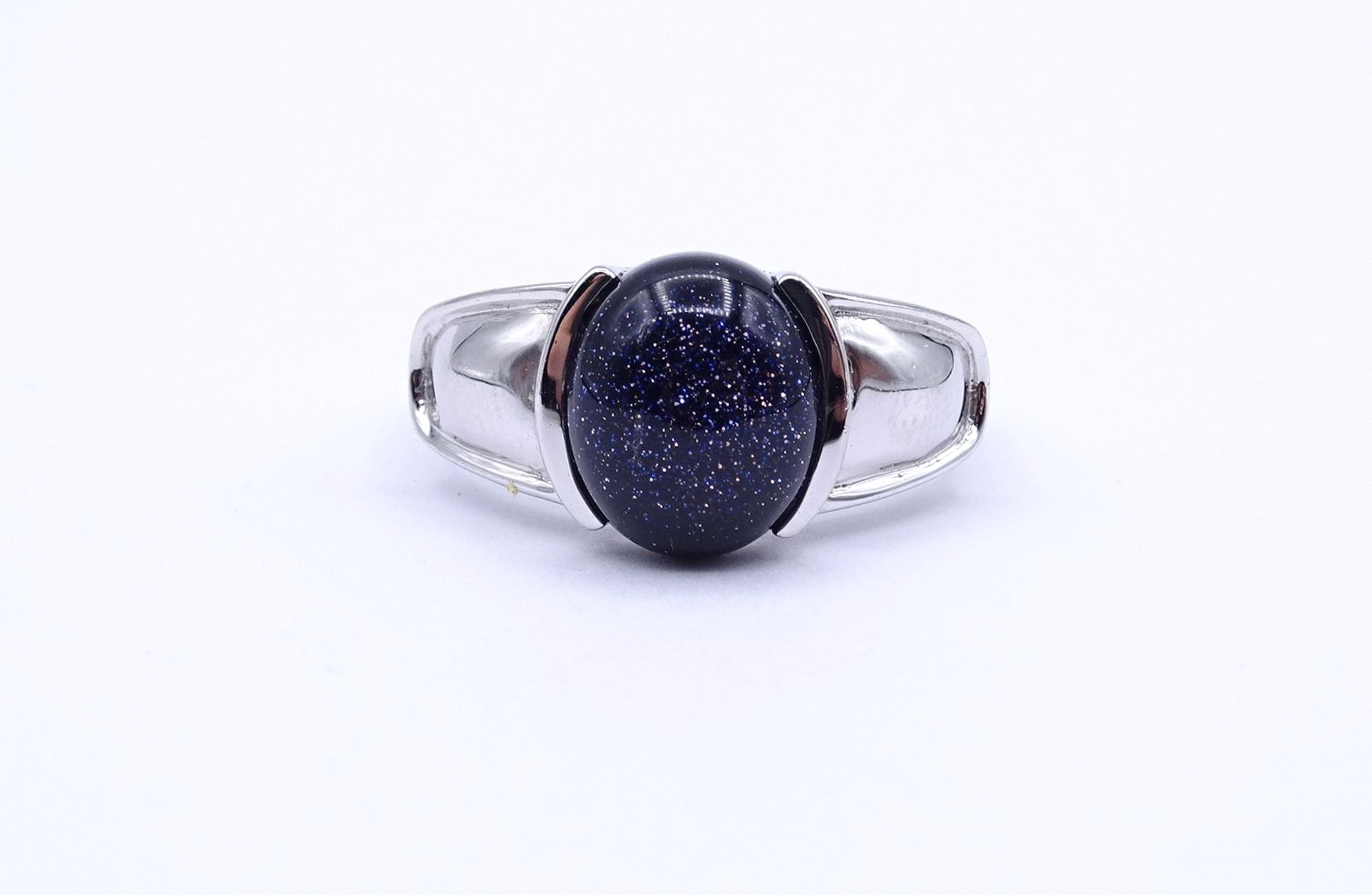 Blaufluss Silber Ring 0.925, 5,0g., RG 60