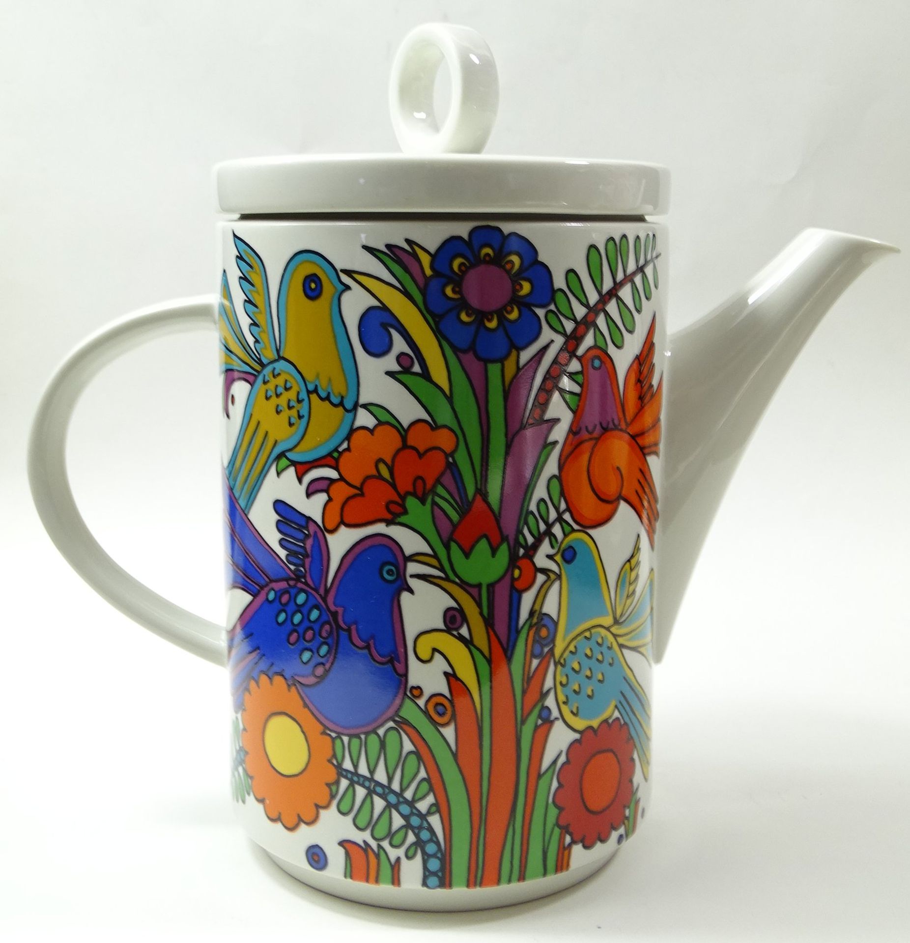 Kaffeekanne, Villeroy und Boch, Dekor Acapulco, H. 21 cm - Bild 6 aus 6