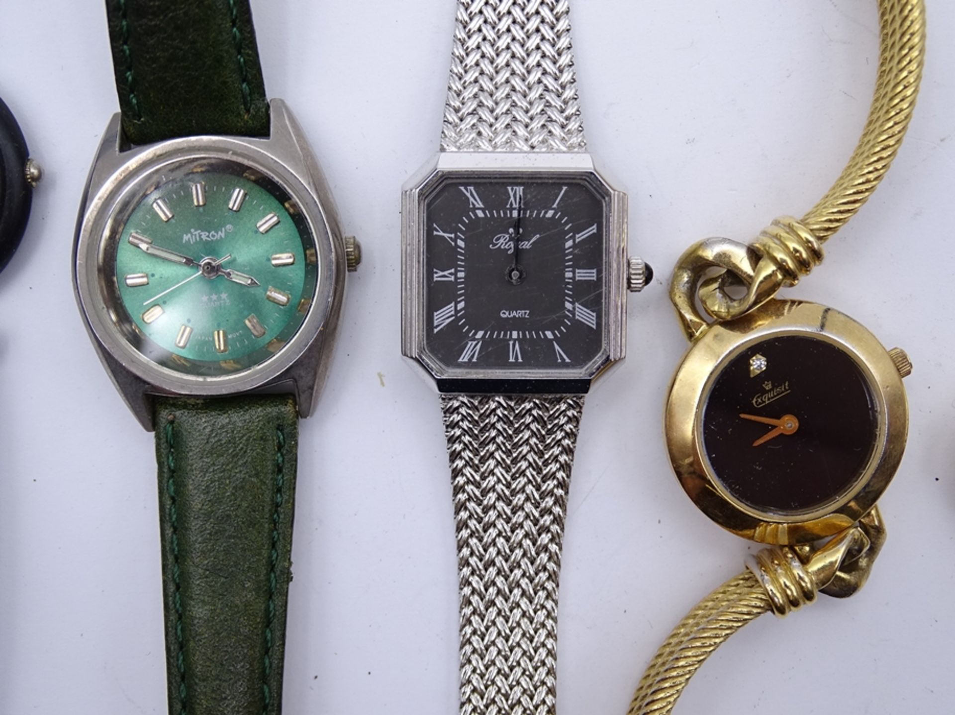 Konvolut Damen Armbanduhren, Quartzwerke, Funktionen nicht überprüft,Alters- und Gebrauchsspuren - Bild 3 aus 7