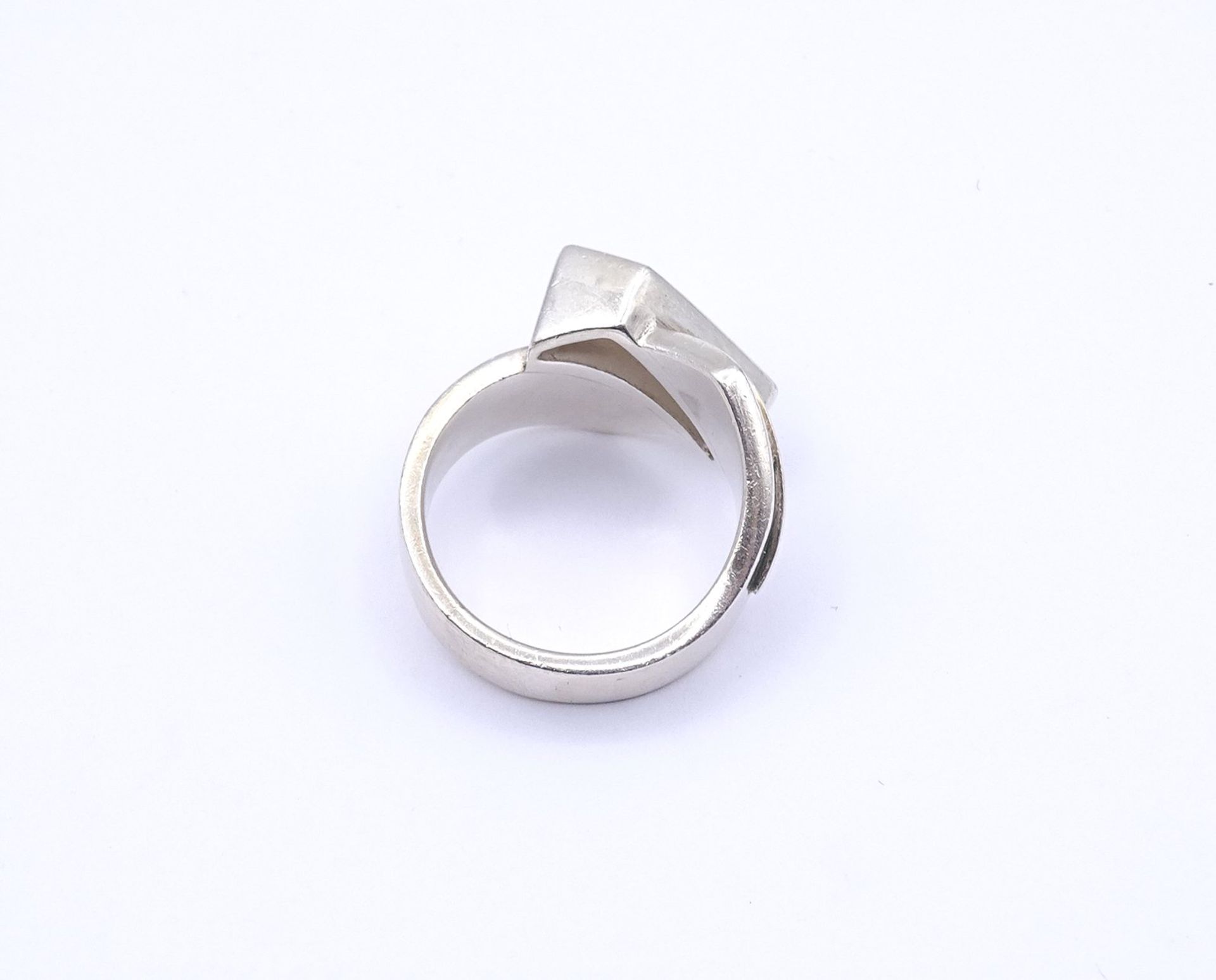 Rauchquarz Ring, Sterling Silber 0.925, 10,5g., RG 58 - Bild 4 aus 4