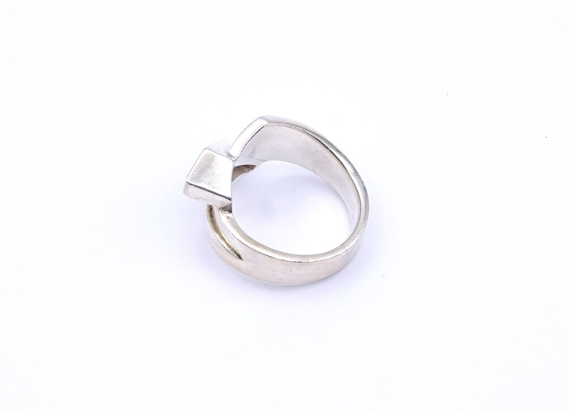 Rauchquarz Ring, Sterling Silber 0.925, 10,5g., RG 58 - Bild 3 aus 4