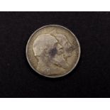 Zwei Mark 1906 Friedrich und Luise von Baden 1856-1906, 11,01g.,D. 28,0mm