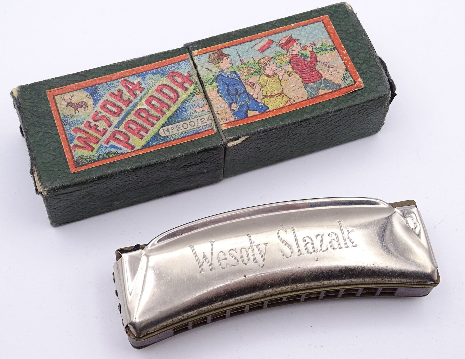 polnische Mundharmonika , Alters- und Gebrauchsspuren