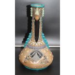 sehr schöne Art-Déco Vase, Amphora Austria, Modellnr. 1002, tadelloser Zustand, H-35,5cm.