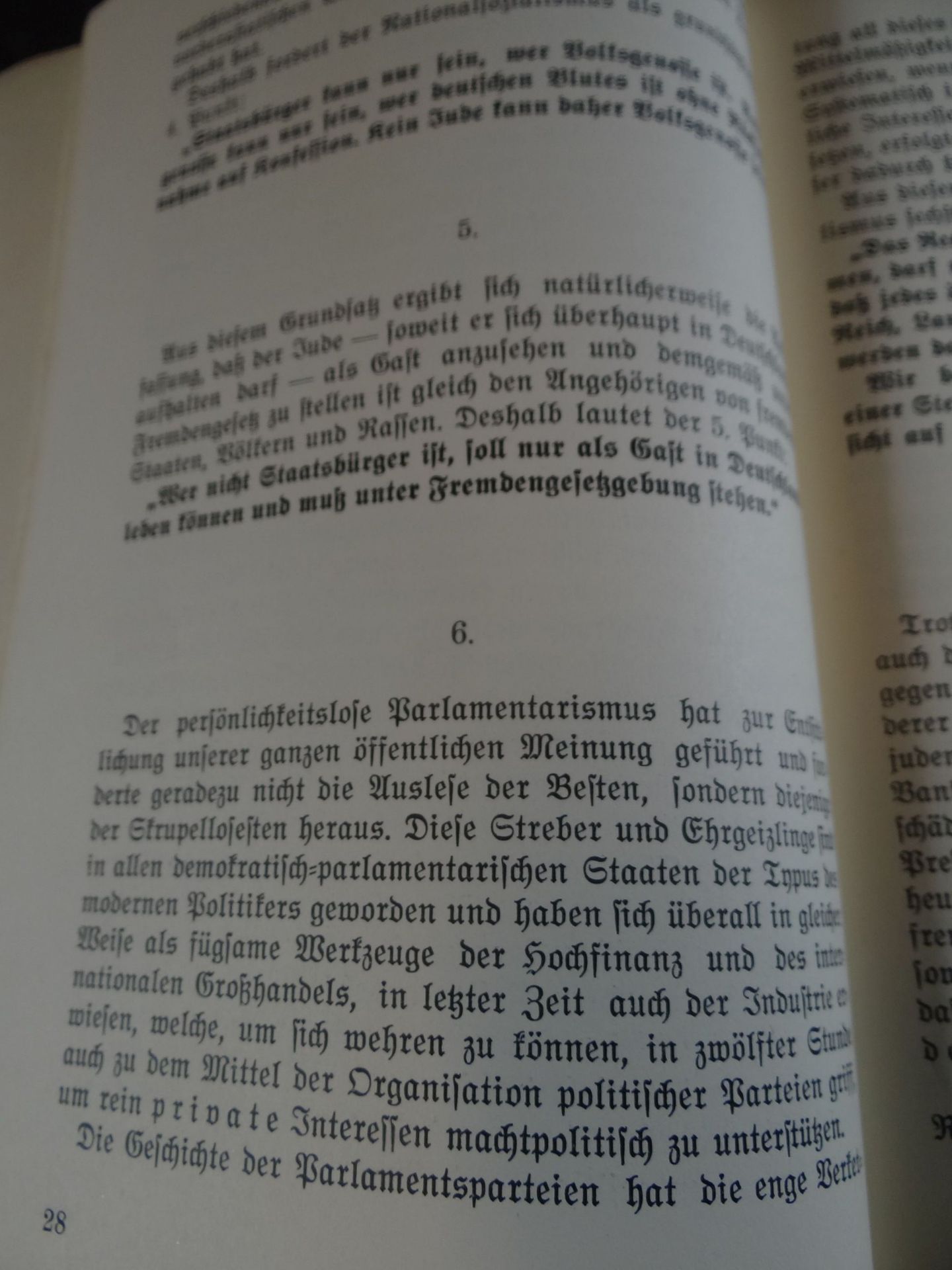 Alfred Rosenberg" Wesen, Grundsätze und Ziele der NSDAP" 1937, PP - Bild 2 aus 3