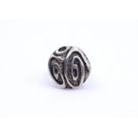 835er Silber Ring, Tragespuren, 9,3g., RG 64