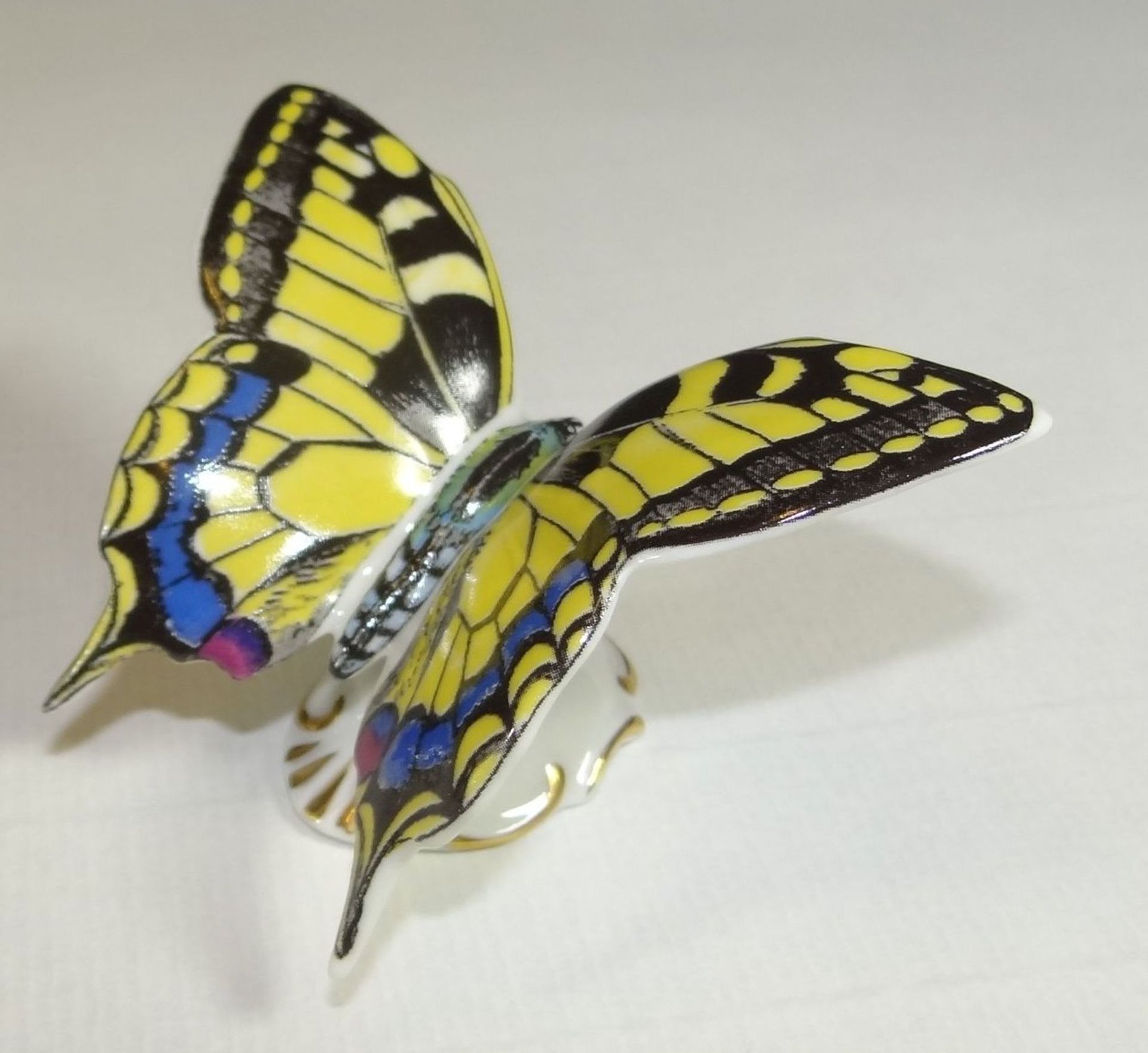 Tischdeko "Schmetterling" Blaumarke, H-5 cm, B-8,5 cm