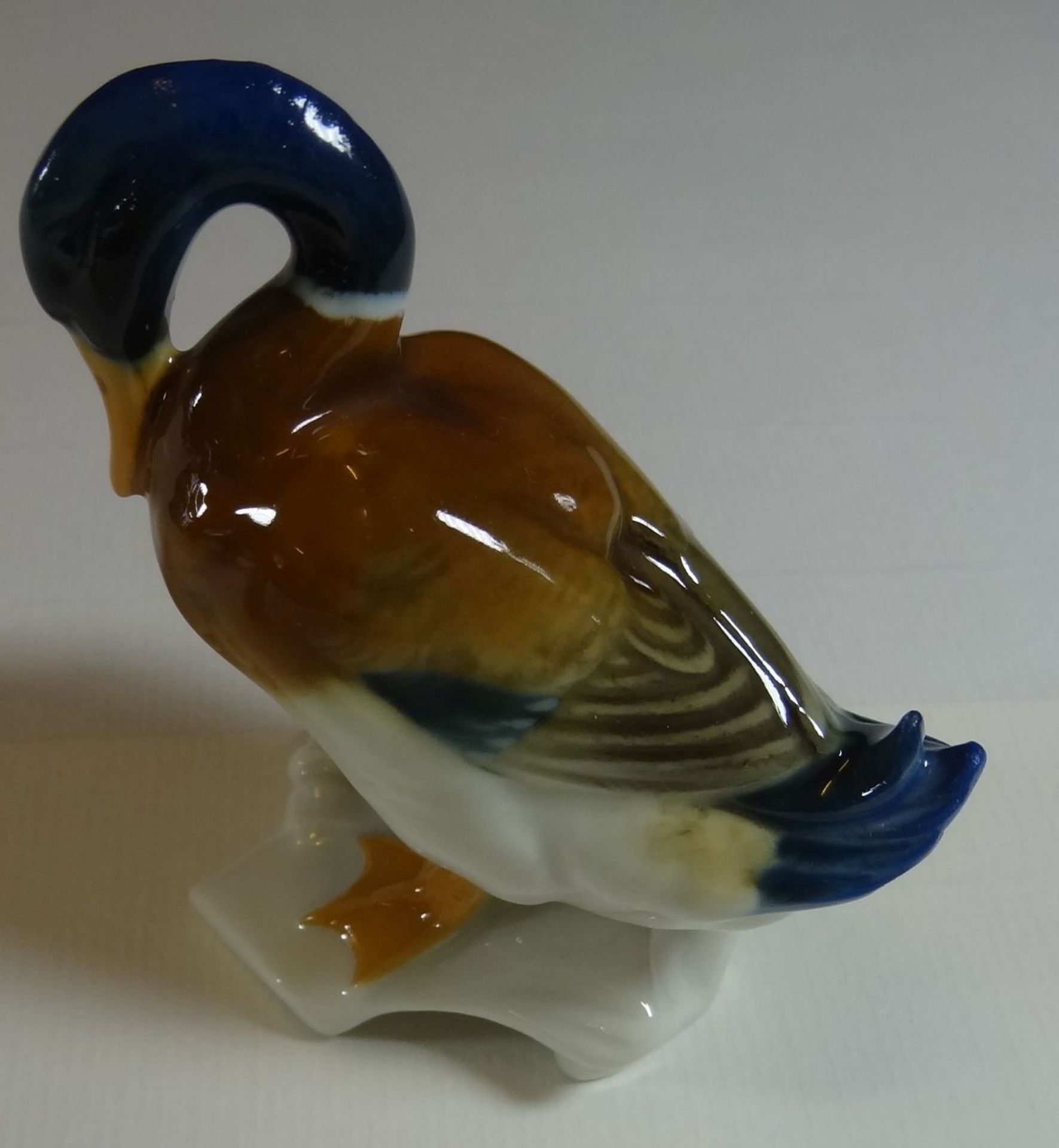 Ente "Hutschenreuther" K. Tutter, H-9 cm - Image 3 of 5