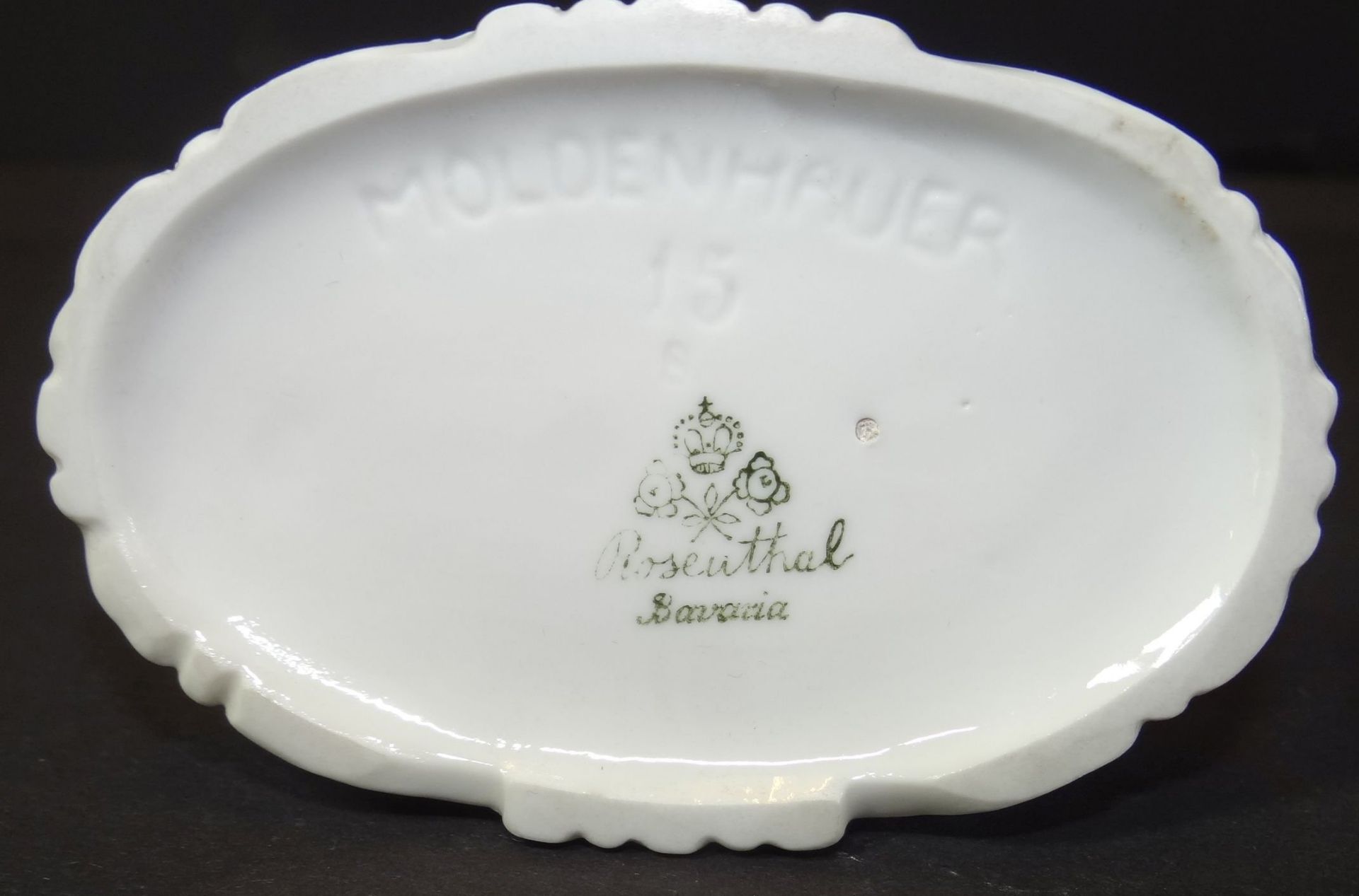 Rattenpaar "Rosenthal" sign.Moldenhauer, weiss, H-4 cm, 8x5 cm - Image 8 of 8