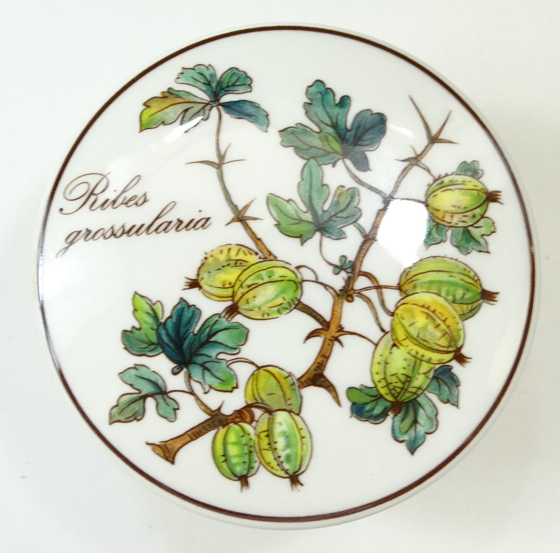 2 Deckeldosen mit floralen Motiven, Villeroy & Boch, Ø 12,5 und 5, H. 4 und 5 cm - Image 3 of 5