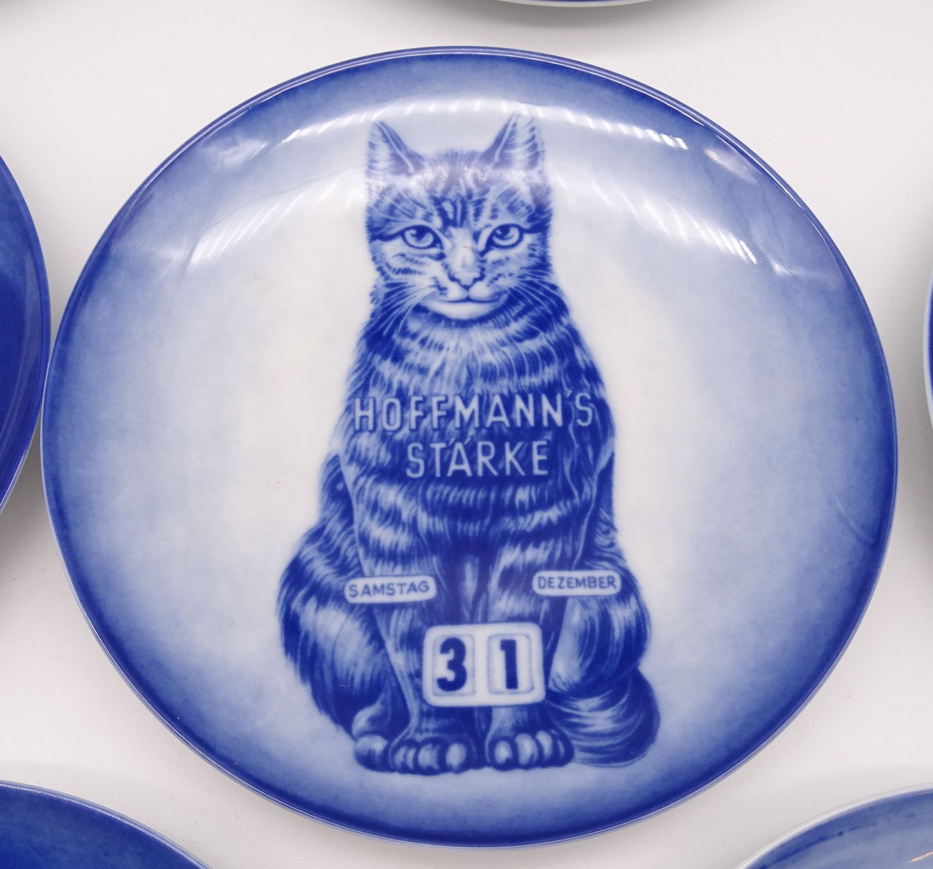 Konvolut div. Sammelteller mit Katzenmotiven, tw. Jahresteller, Bing & Gröndahl, Royal Copenhagen, - Image 14 of 24
