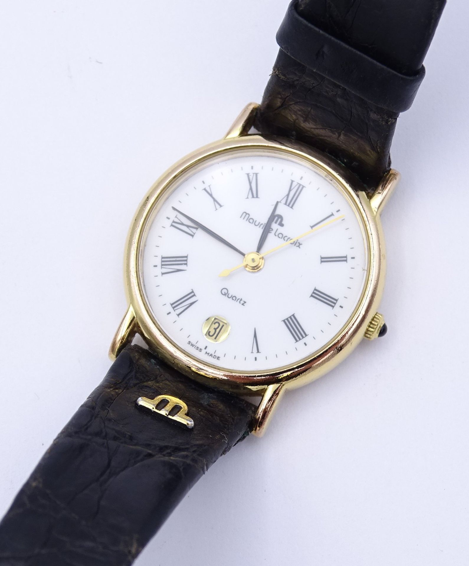 Maurice Lacroix Damen Armbanduhr, Quartzwerk, D. 25,6mm, Funktion nicht überprüft - Bild 2 aus 7