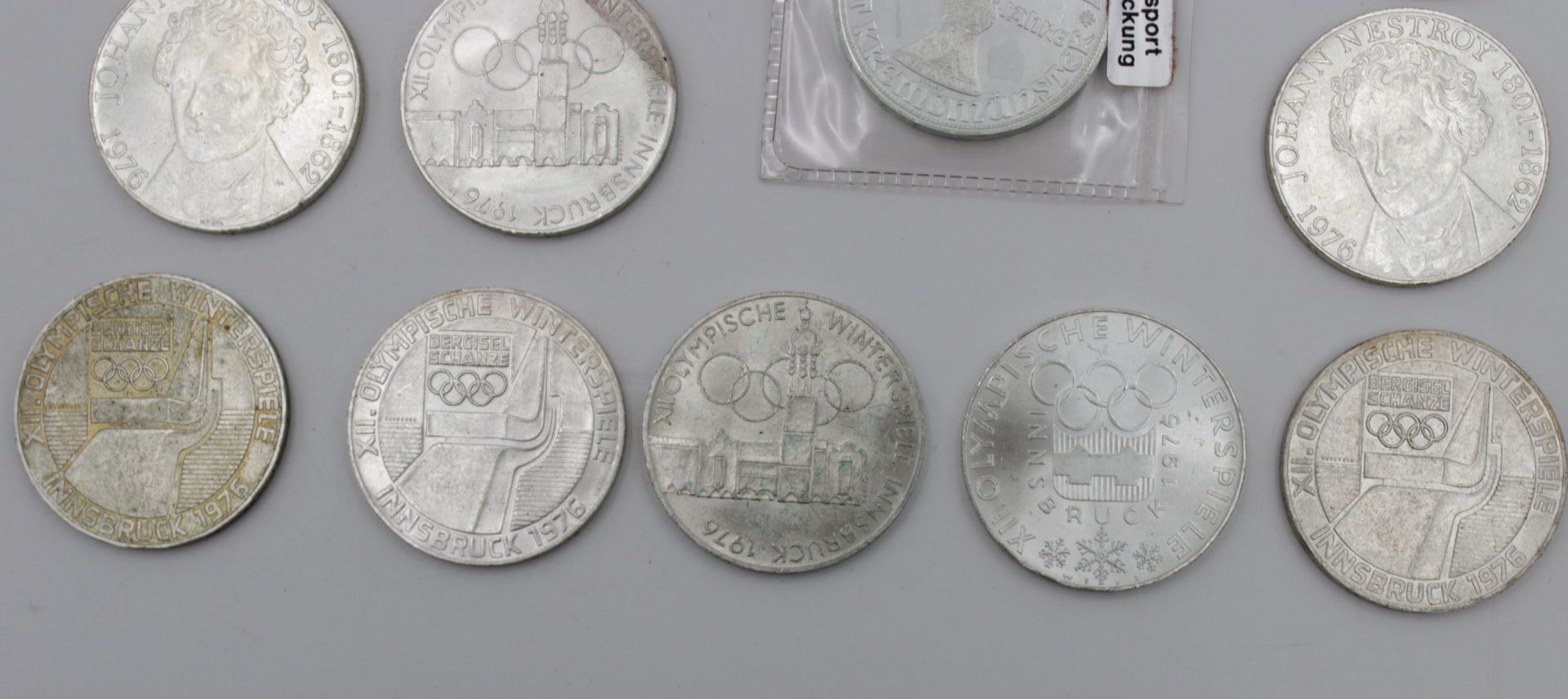 2100 Schilling, Österreich, 21 Münzen a 100 Schilling, Silber - Bild 2 aus 5