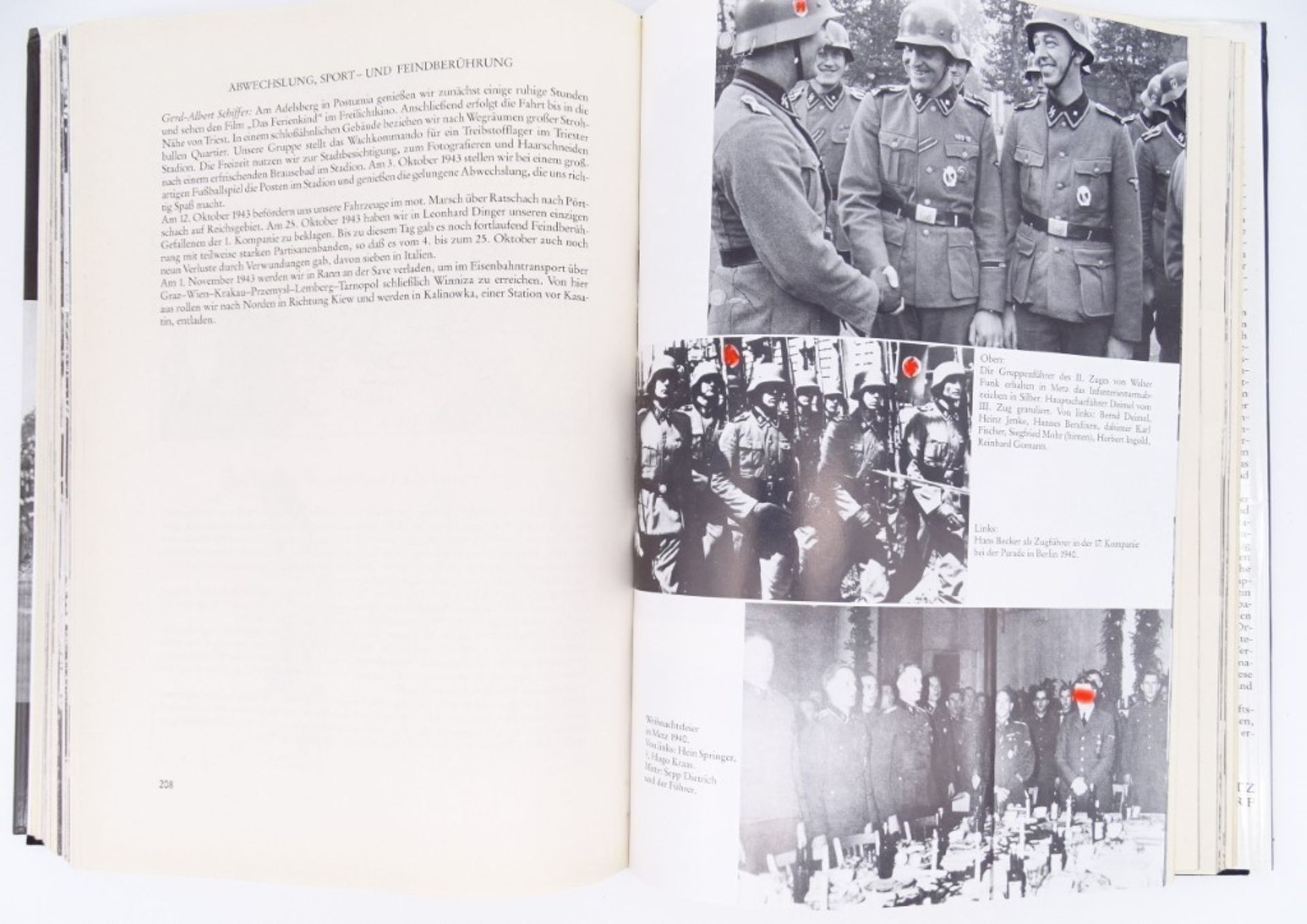 "Zwölf Jahre 1. Kompanie Leibstandarte SS Adolf Hitler", Deutsche Verlagsgesellschaft, Rosenheim 19 - Bild 7 aus 8