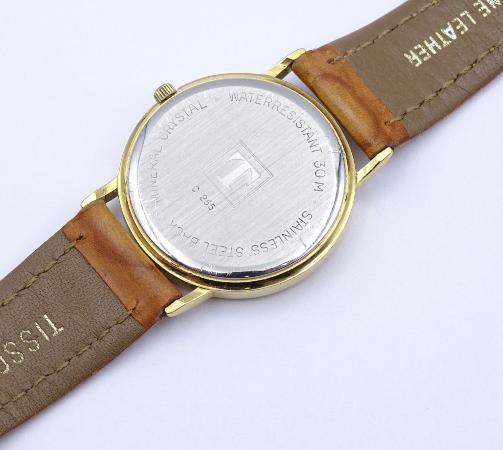 Armbanduhr Tissot, Quartzwerk, D. 30,5mm - Bild 3 aus 4