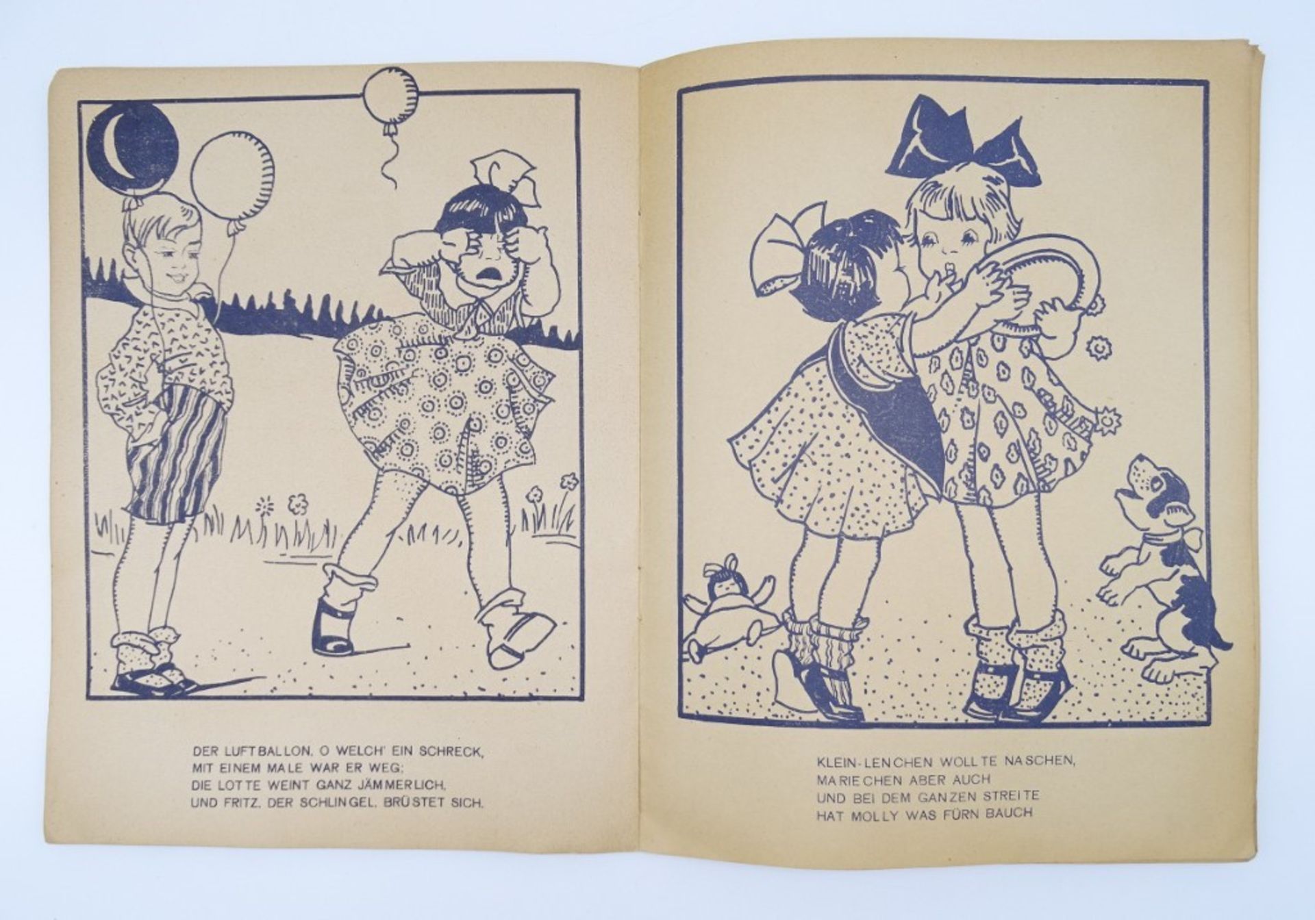 6 alte Kinderbücher/ -hefte, "Grimms Märchen", "Dr. Oetker Kinderkochbuch", "Fritz und Liesel", "De - Bild 9 aus 10