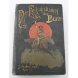 J.Scheibert, Der Freiheitskampf der Buren, 1. Band, 1903, Alters-u. Gebrauchsspuren