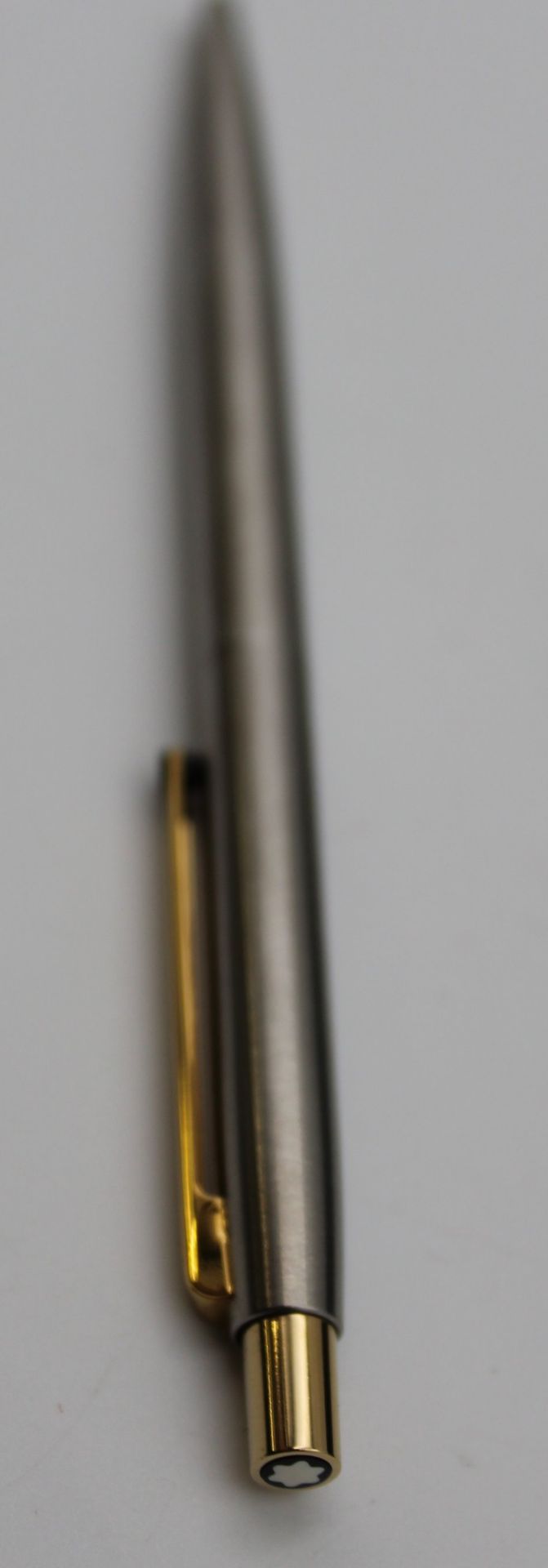 Kugelschreiber, Montblanc, in Etui, Gravur und datiert  1987 - Bild 3 aus 6