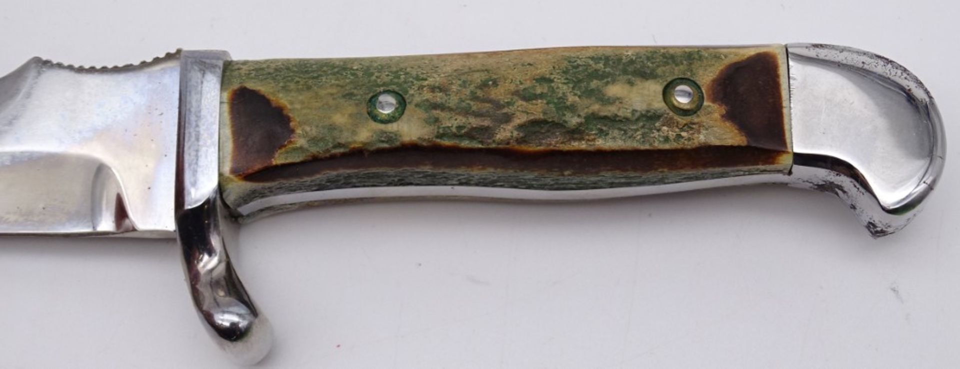 PUMA Jagdmesser mit Lederscheide in Schachtel, L. 27,5cm - Bild 5 aus 6