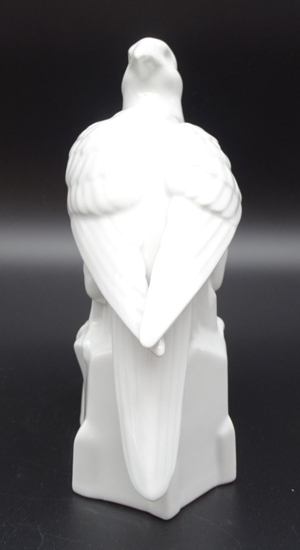 grosser Vogel auf Sockel "Gerold", weiss, Nr. 6504, H-19 cm - Bild 4 aus 6