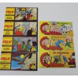 7x Piccolo-Comics, 4x Falk und 3x Carnera
