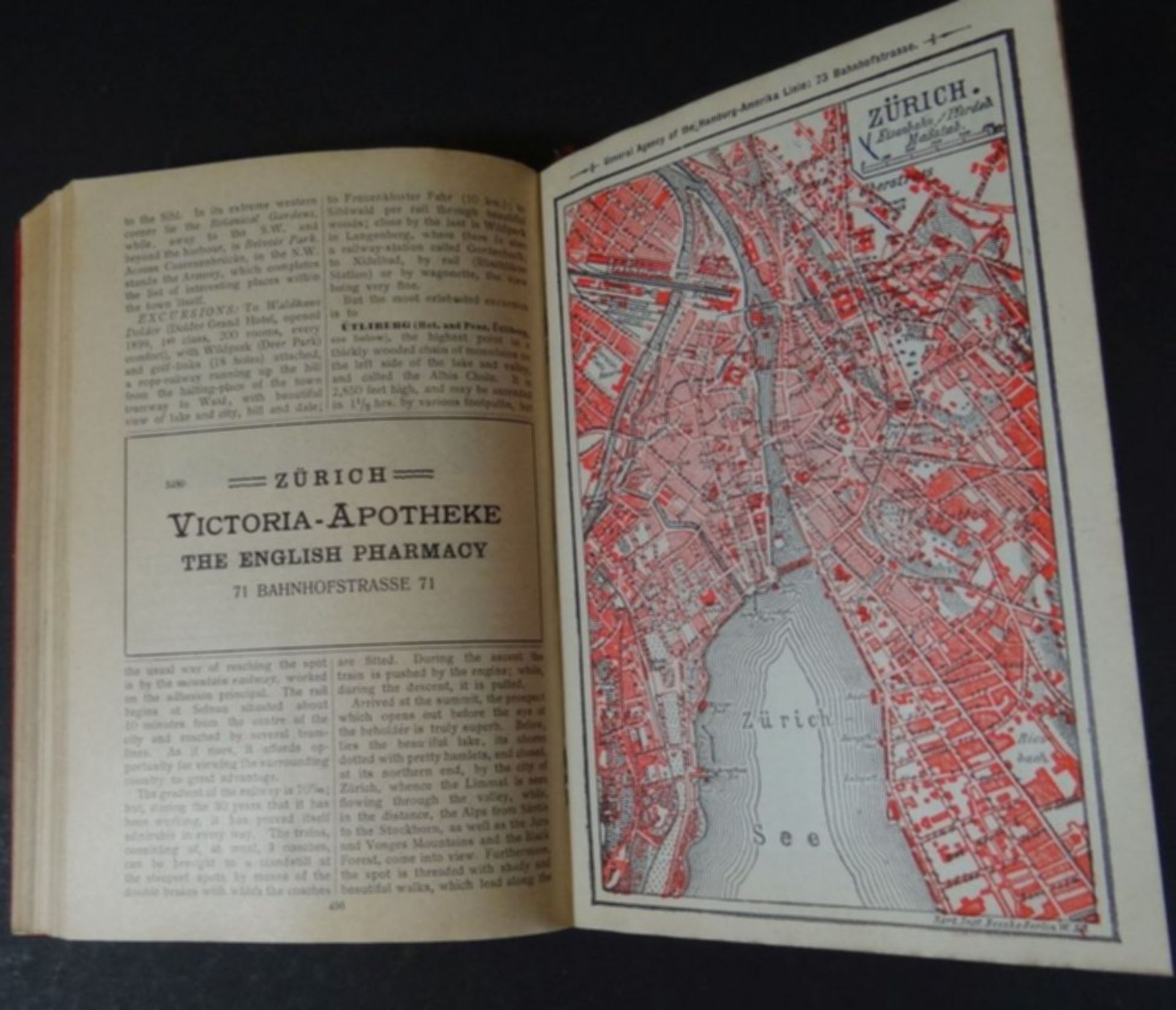 Reiseführer "Guide through Europe" 1913, presented by the Hamburg-America-Line, gut erhalten - Bild 4 aus 7