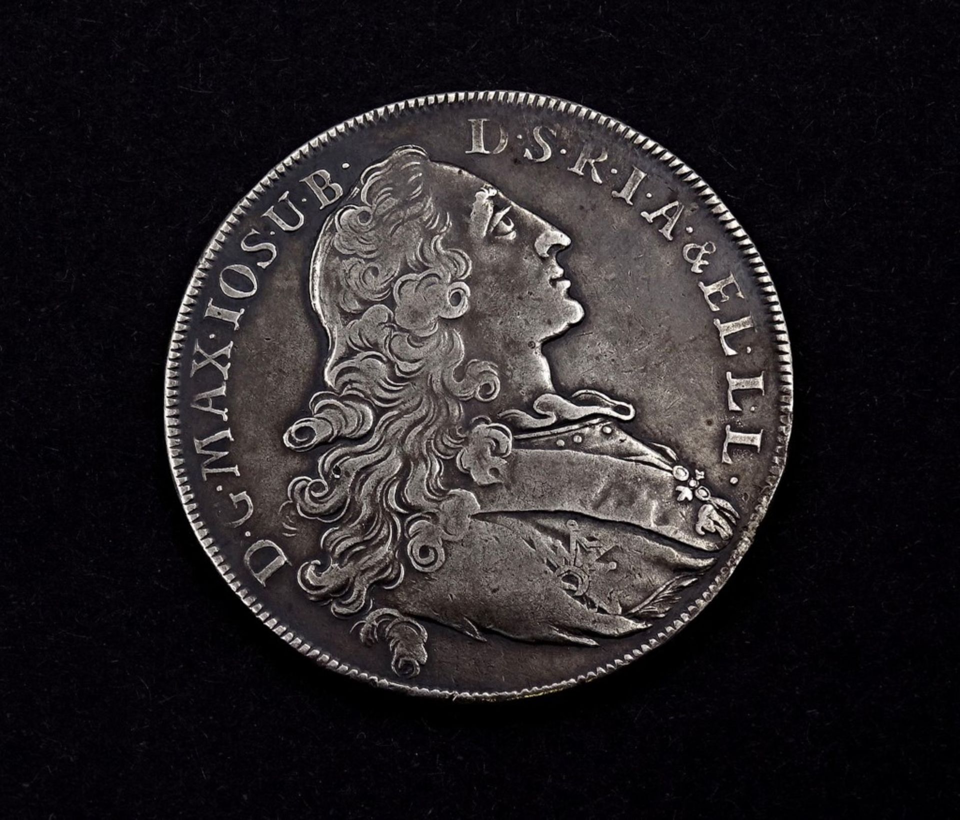 1 Taler  (Madonnentaler) 1768 Bayern,  D. 40mm, 27,3g. - Bild 2 aus 2