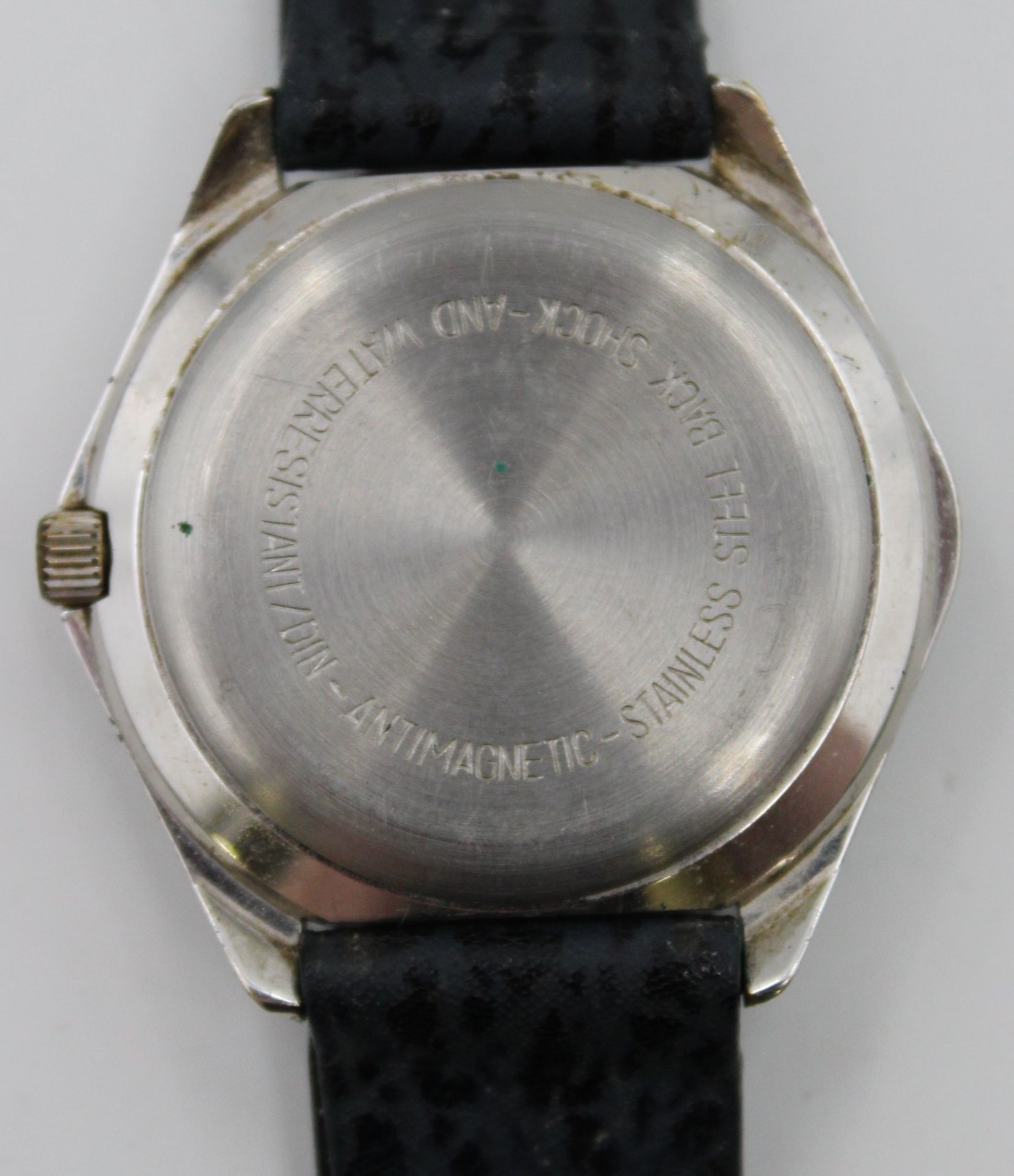 Herren-Armbanduhr, Junghans, Quarz, getragene Erhaltung, D-3,5cm. - Bild 4 aus 4
