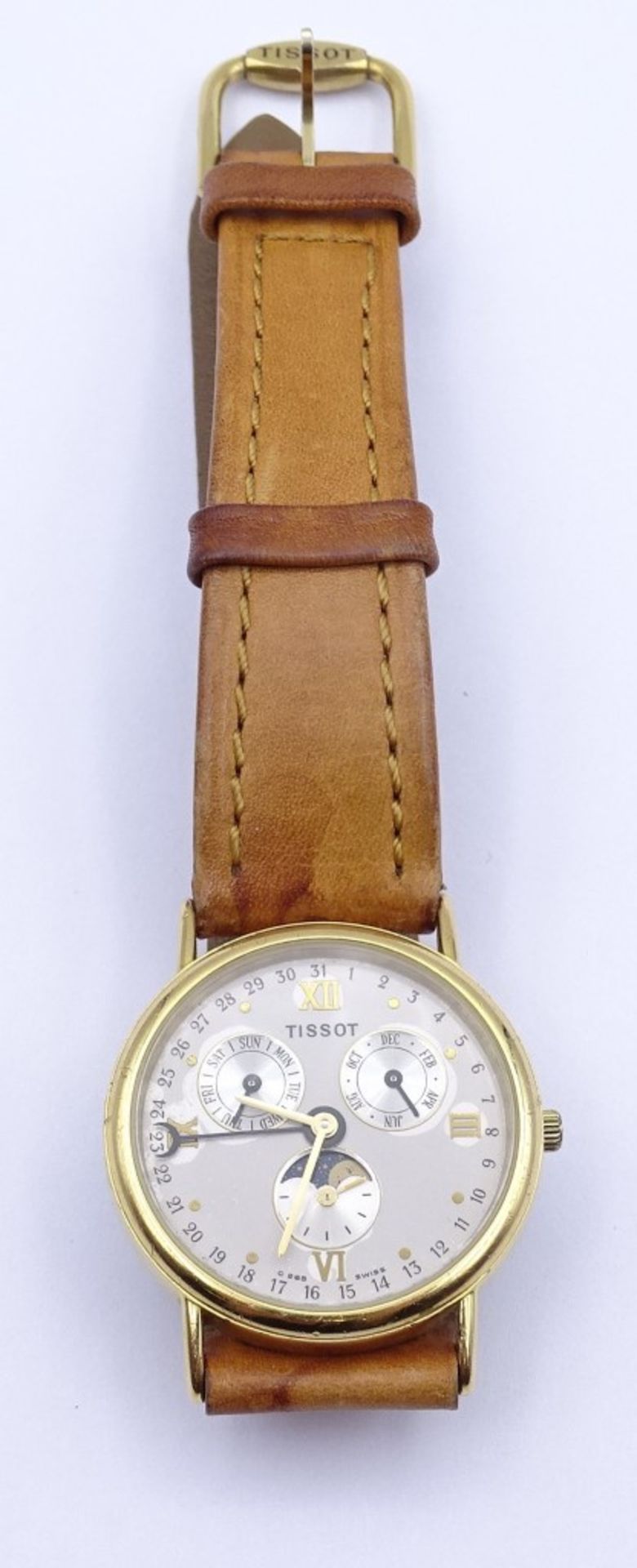 Armbanduhr Tissot, Quartzwerk, D. 30,5mm - Bild 4 aus 4