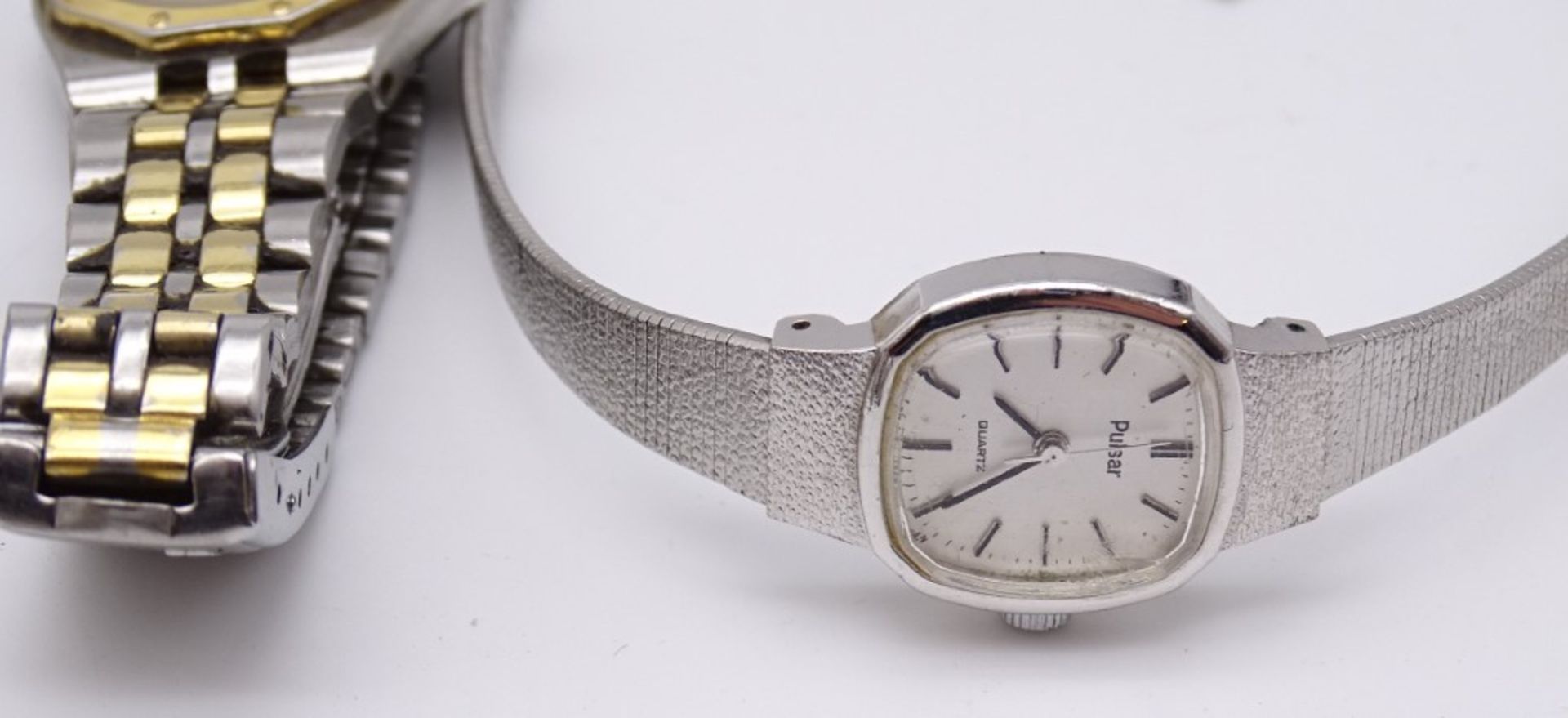 Großes Konvolut Damen Armbanduhren, Bulova,Citizen, Dugena,Seiko etc. Quartzwerke, Funktionen nicht - Bild 7 aus 9