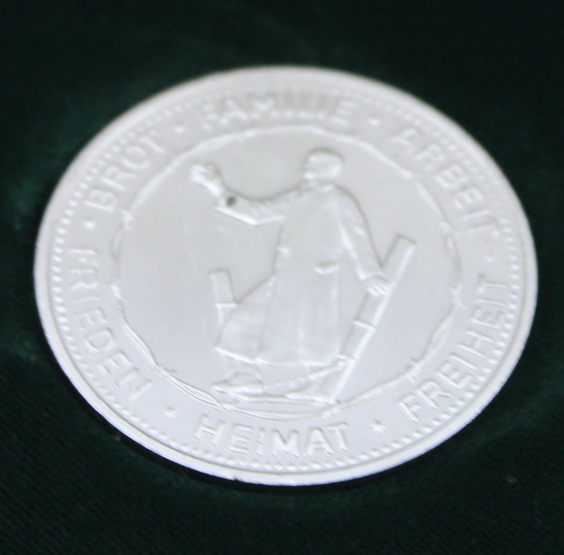 3x Medaille, Gedächnis Stätte Friedland, je in orig. Etui - Bild 3 aus 4