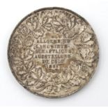 Medaille, Allgemeine Landwirtschaftliche Ausstellung zu Cöln, 1865, Silber, ca. 26gr., D-4cm.