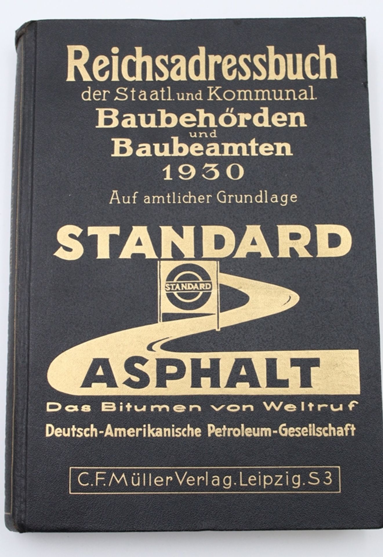 Reichsadressbuch der Staatl. und Kommunal. Baubehörden und Baubeamten, 1930