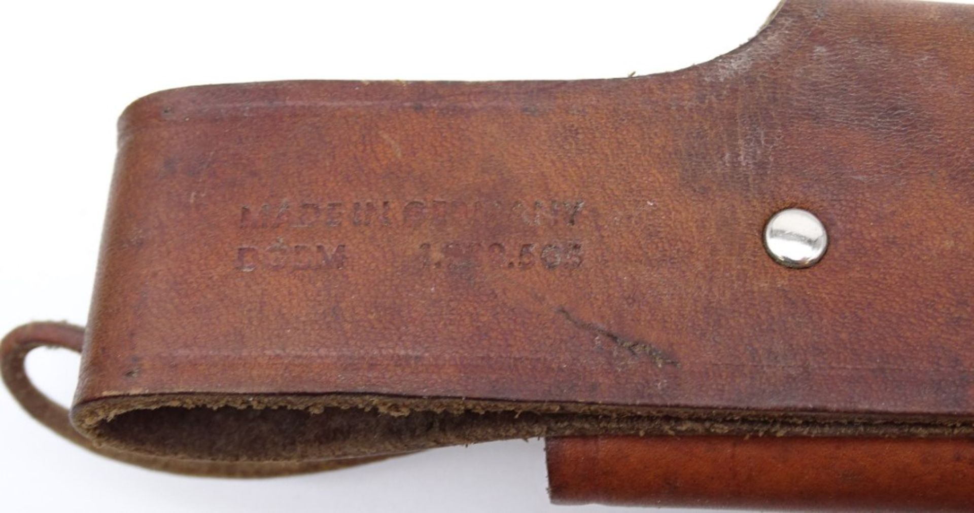 PUMA Jagdmesser mit Lederscheide in Schachtel, L. 27,5cm - Bild 4 aus 6