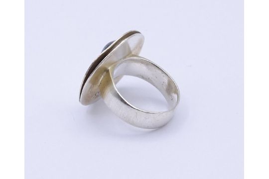 Designer Ring Joidan 1981, Silber, 9,4g. RG 54 - Bild 3 aus 3