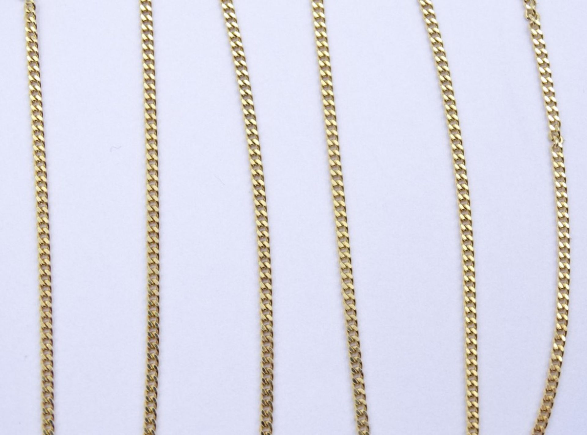 Halskette, GG 0.333 L. 42,5cm, 2,3g. - Bild 3 aus 3
