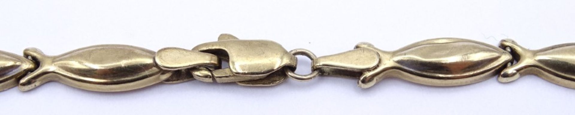 Defektes Gold Armband 0.333, L. 18cm, 4,0g. - Image 2 of 2