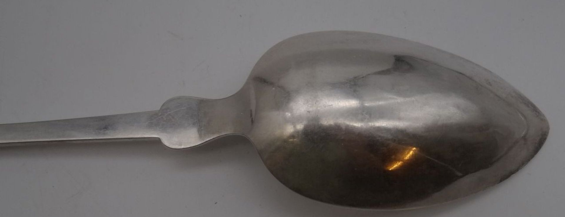 grosser Silber-800- Kloßlöffel, dat. 1897, L-30 cm, 109 gramm - Image 4 of 7