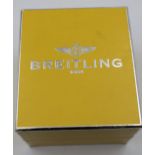 Uhrenbox, Breitling, mit Papieren