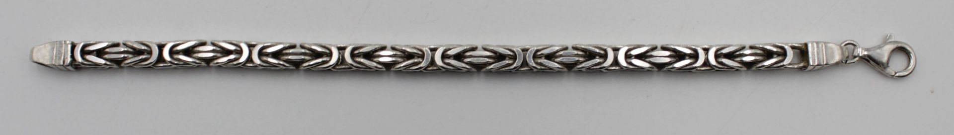 925er Herren-Armband, Königsarmband, 36,2gr., L-19cm.