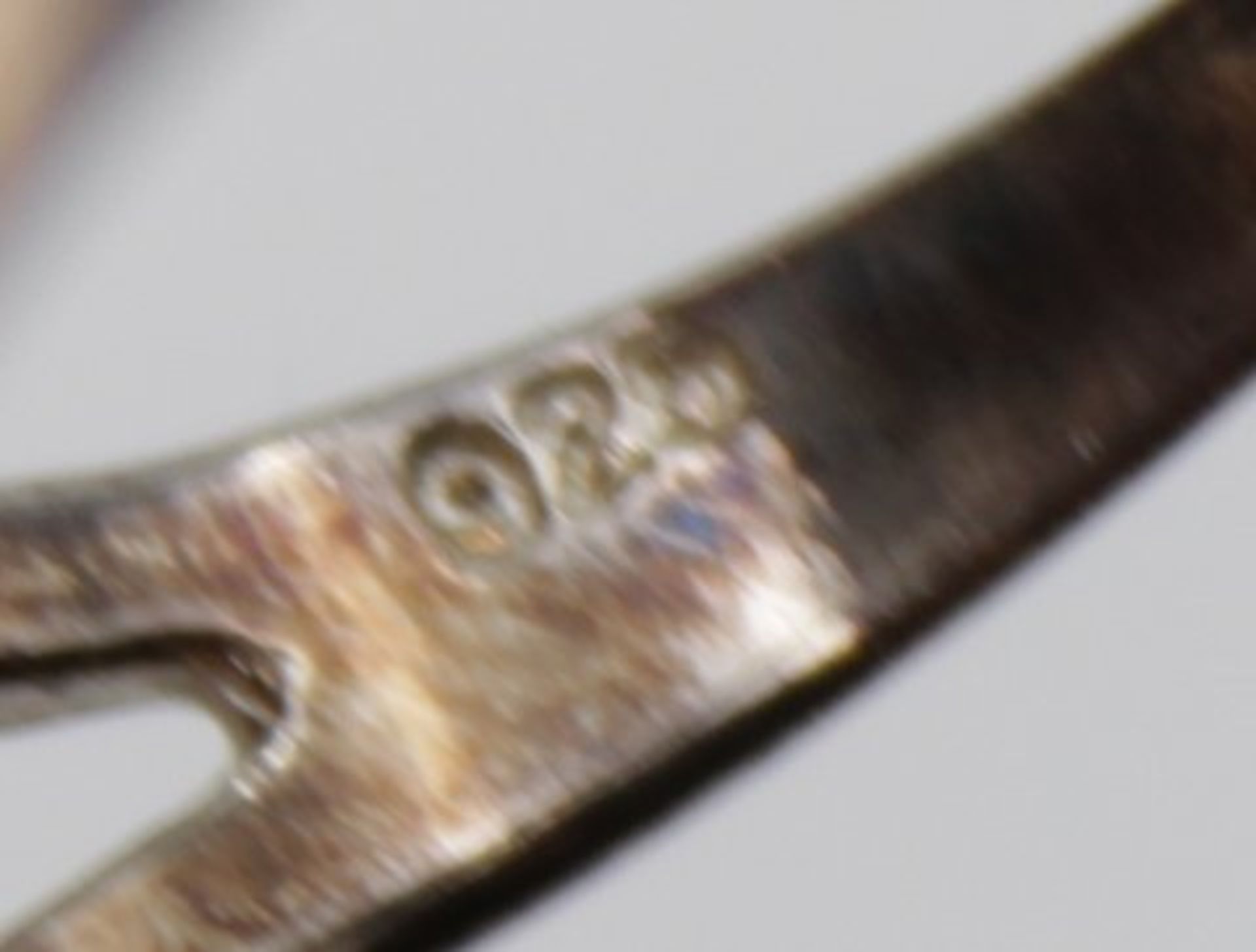 925er Silber-Ring mit gr. Rosenquarz, 12,4gr., RG 59 - Bild 5 aus 5