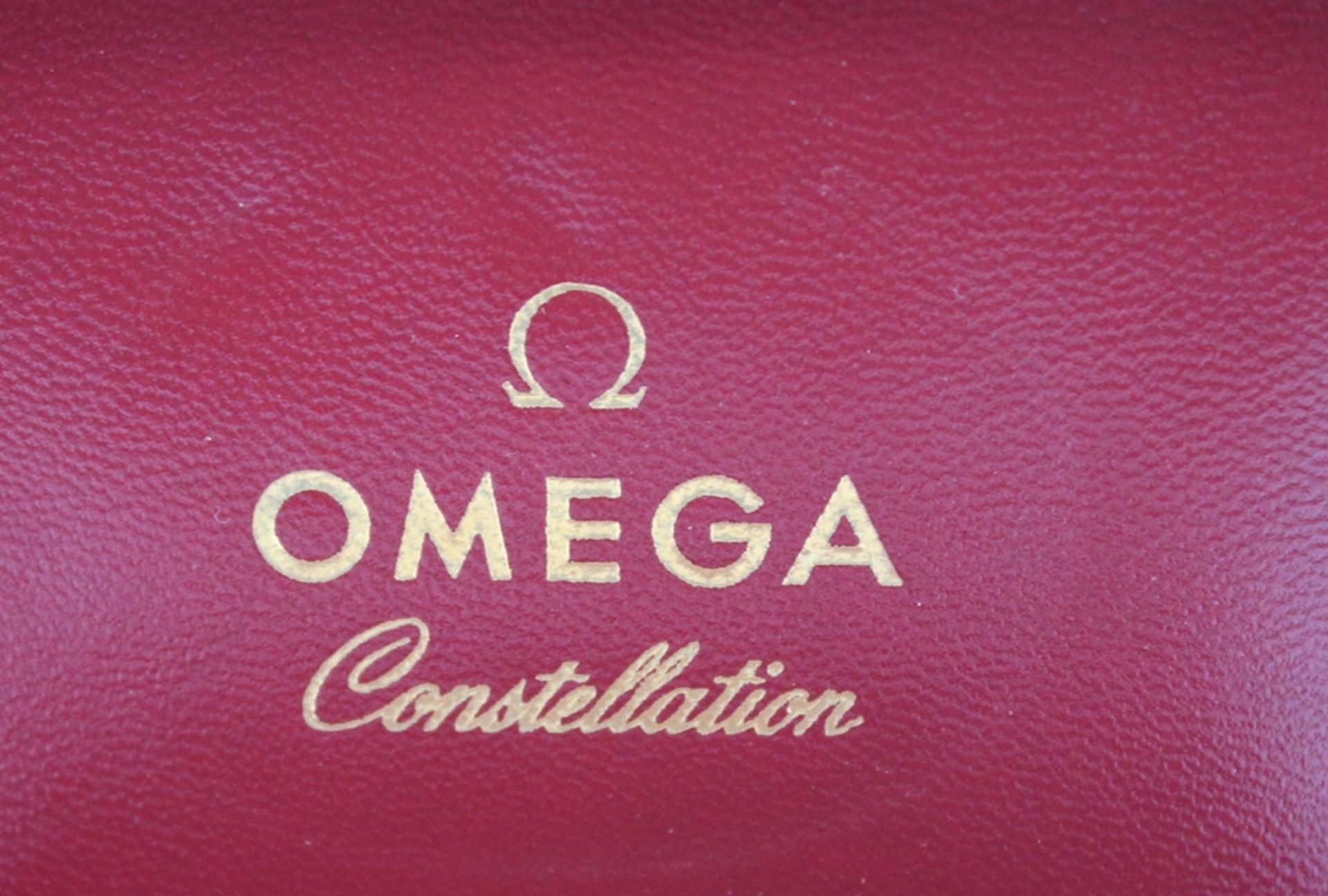 Uhrenbox mit Papieren, OMEGA Constellation, Umkarton mit Alters-u. Gebrauchsspuren - Bild 4 aus 5