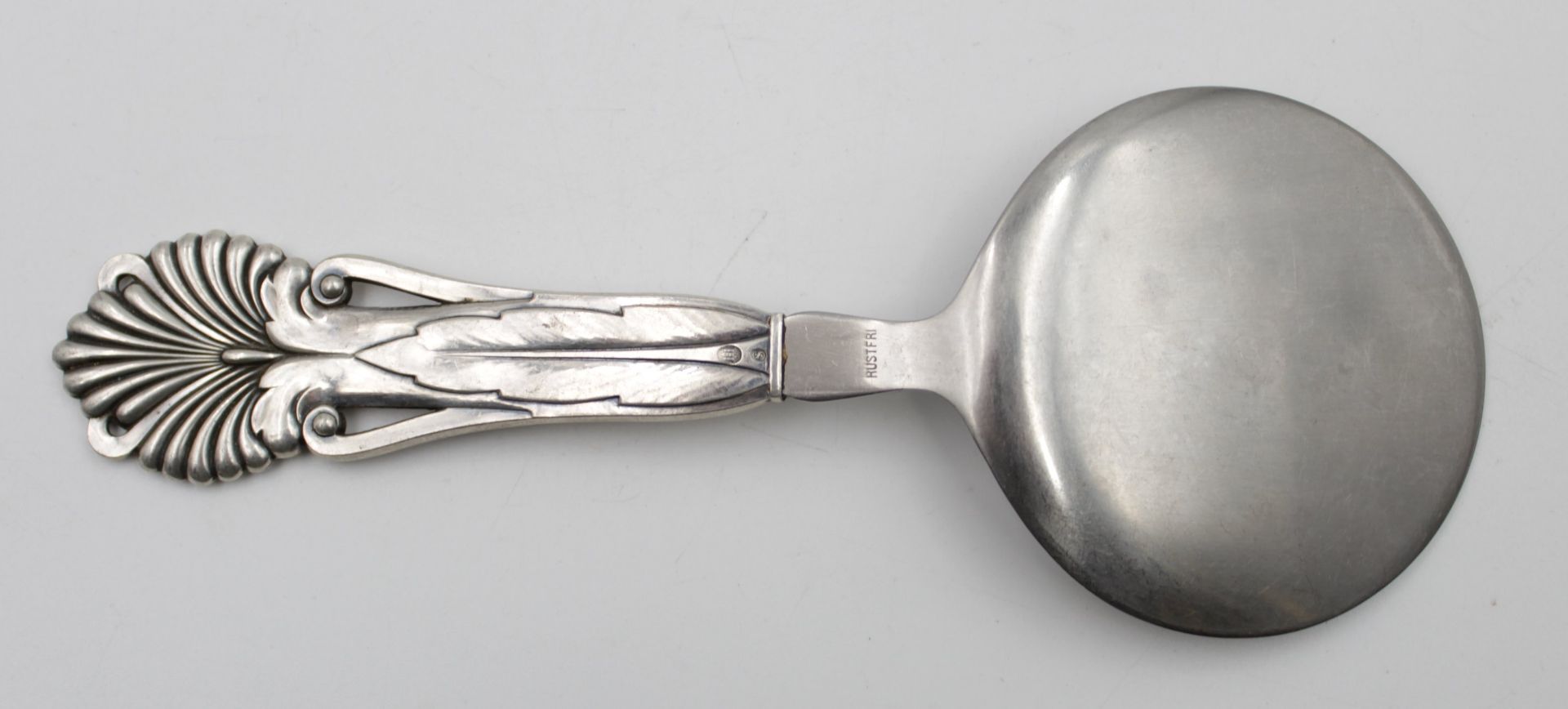 Pastetenheber, Silbergriff, Dänemark 1930, L-20cm. - Bild 2 aus 3