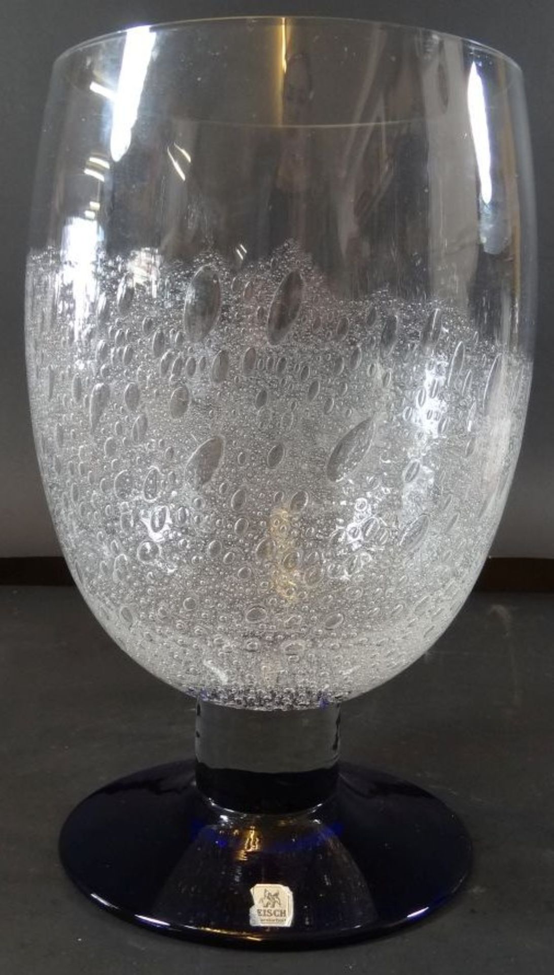 grosse Vase "Eisch" Handarbeit, H-26 cm, D-15 cm,