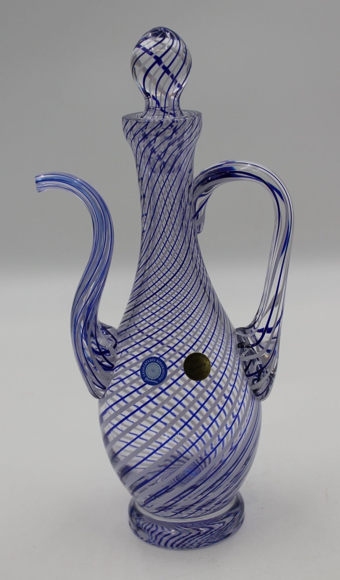 Mokkakanne, Kunstglas, Türkei, H-29cm, orig.Karton - Bild 3 aus 5