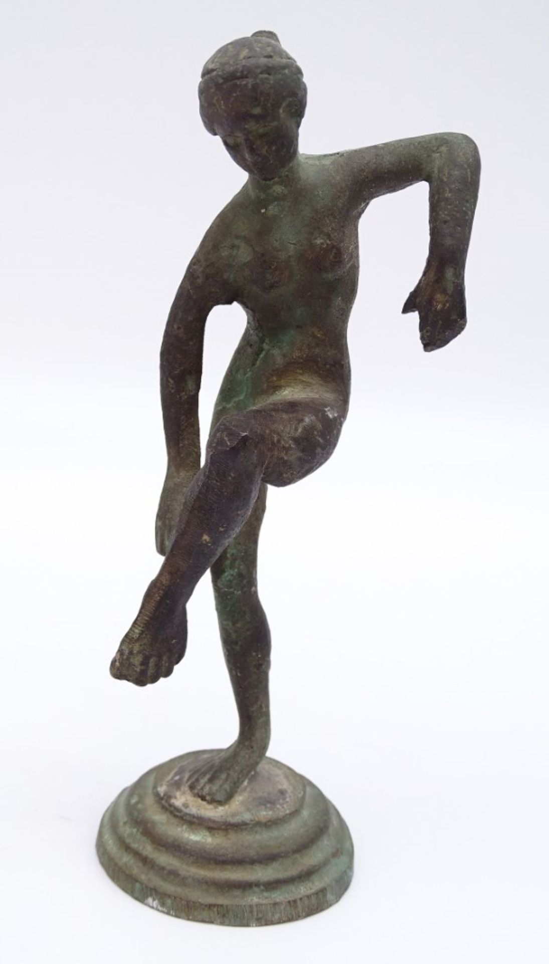 2 x Kopien des Tanzenden Fauns, Casa del Fauno, Pompeij, 1 x Kopie der Venus im Bad, Slg. Barsanti, - Bild 2 aus 8