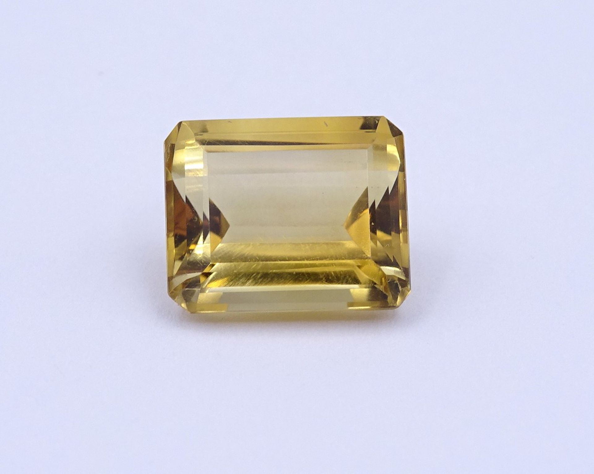 Citrin, 11,10ct., 14,6x12,0x8,1mm - Bild 7 aus 7